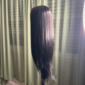Sleek Black Hair Wig